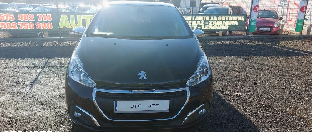 Peugeot 208 cena 34500 przebieg: 79000, rok produkcji 2017 z Mikołajki małe 407